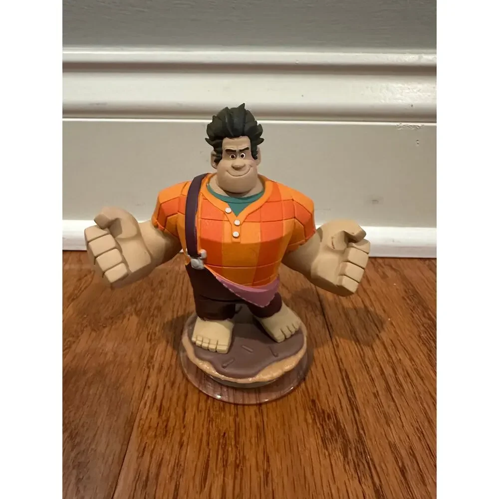 Disney Infinity figures Jack Sparrow, Monsters Inc, and Wreck it Ralph